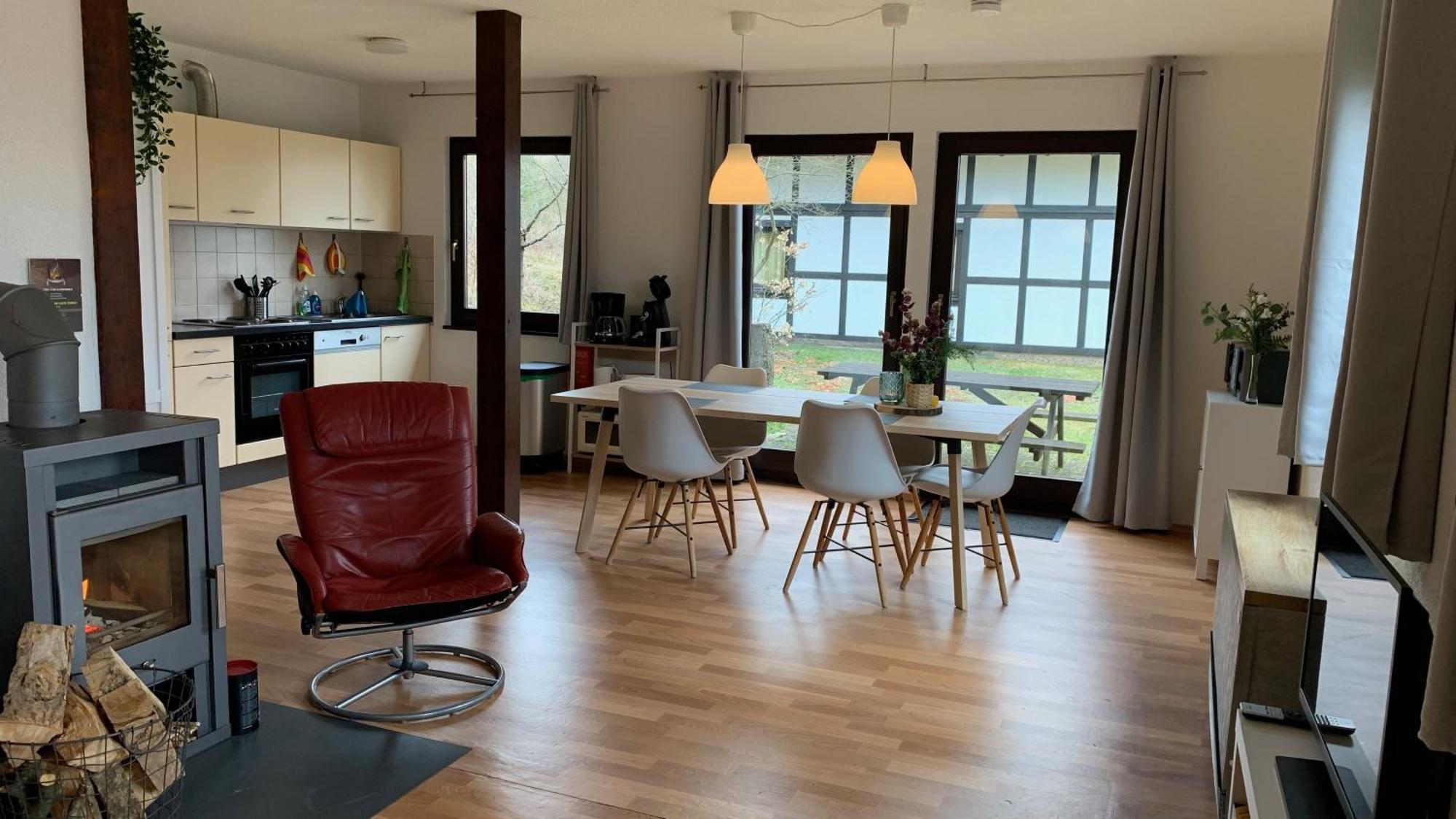 Ferienwohnung Mimo Direkt Am Waldrand Frankenau Kültér fotó