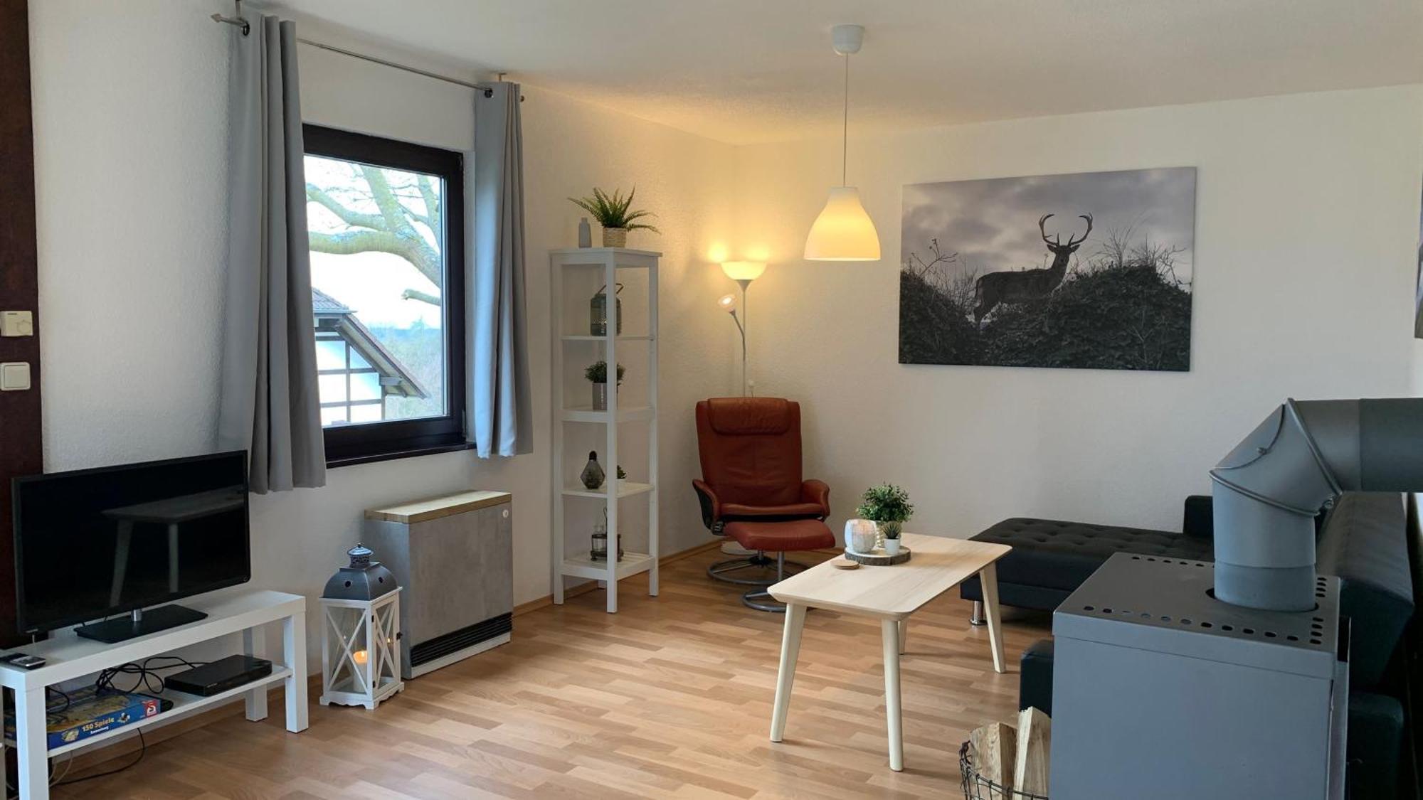 Ferienwohnung Mimo Direkt Am Waldrand Frankenau Kültér fotó