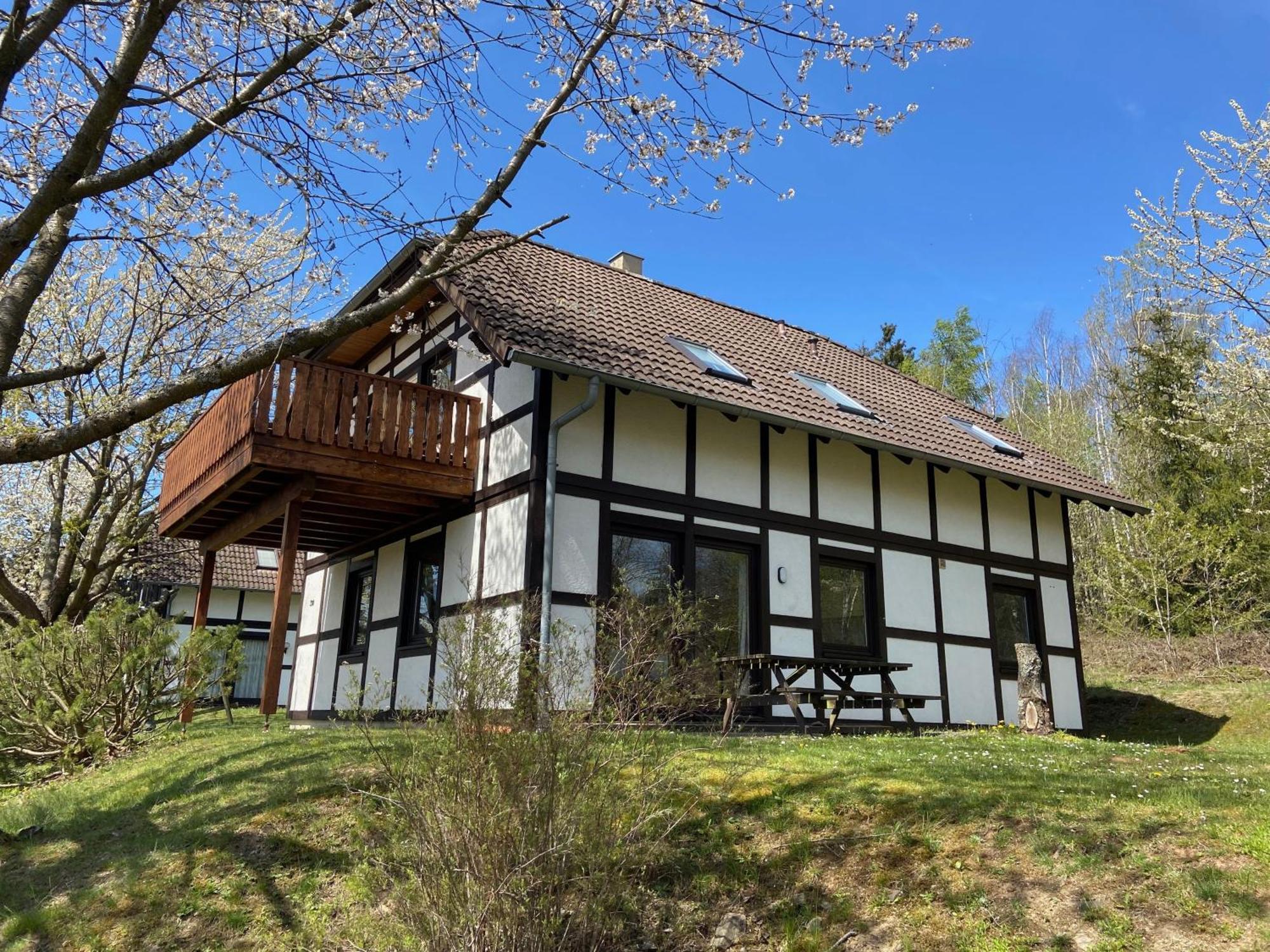 Ferienwohnung Mimo Direkt Am Waldrand Frankenau Kültér fotó