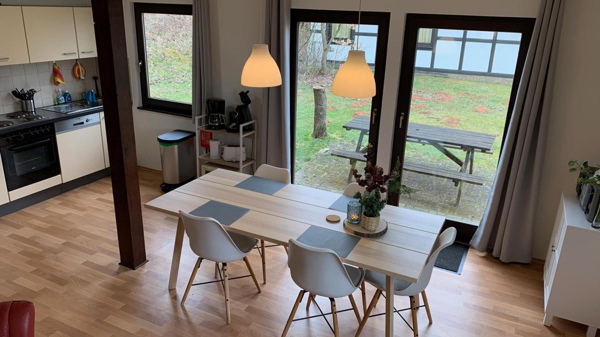 Ferienwohnung Mimo Direkt Am Waldrand Frankenau Kültér fotó