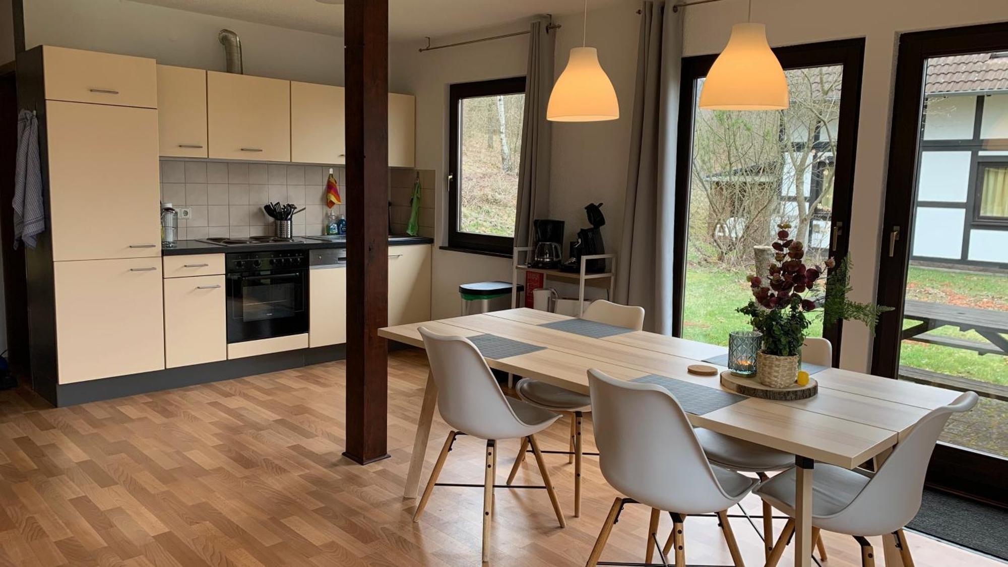 Ferienwohnung Mimo Direkt Am Waldrand Frankenau Kültér fotó